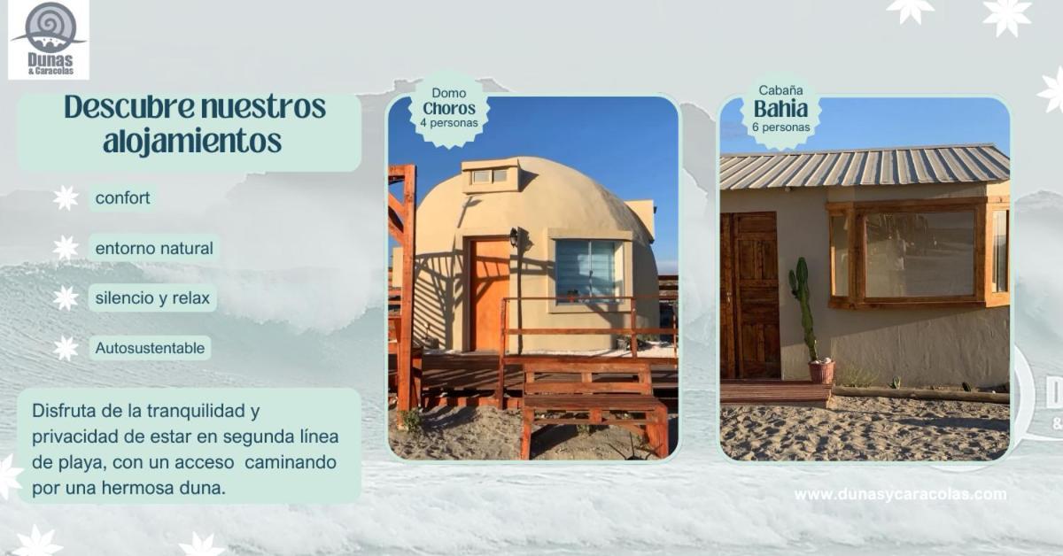 Entre Dunas Y Caracolas Punta de Choros Exterior foto